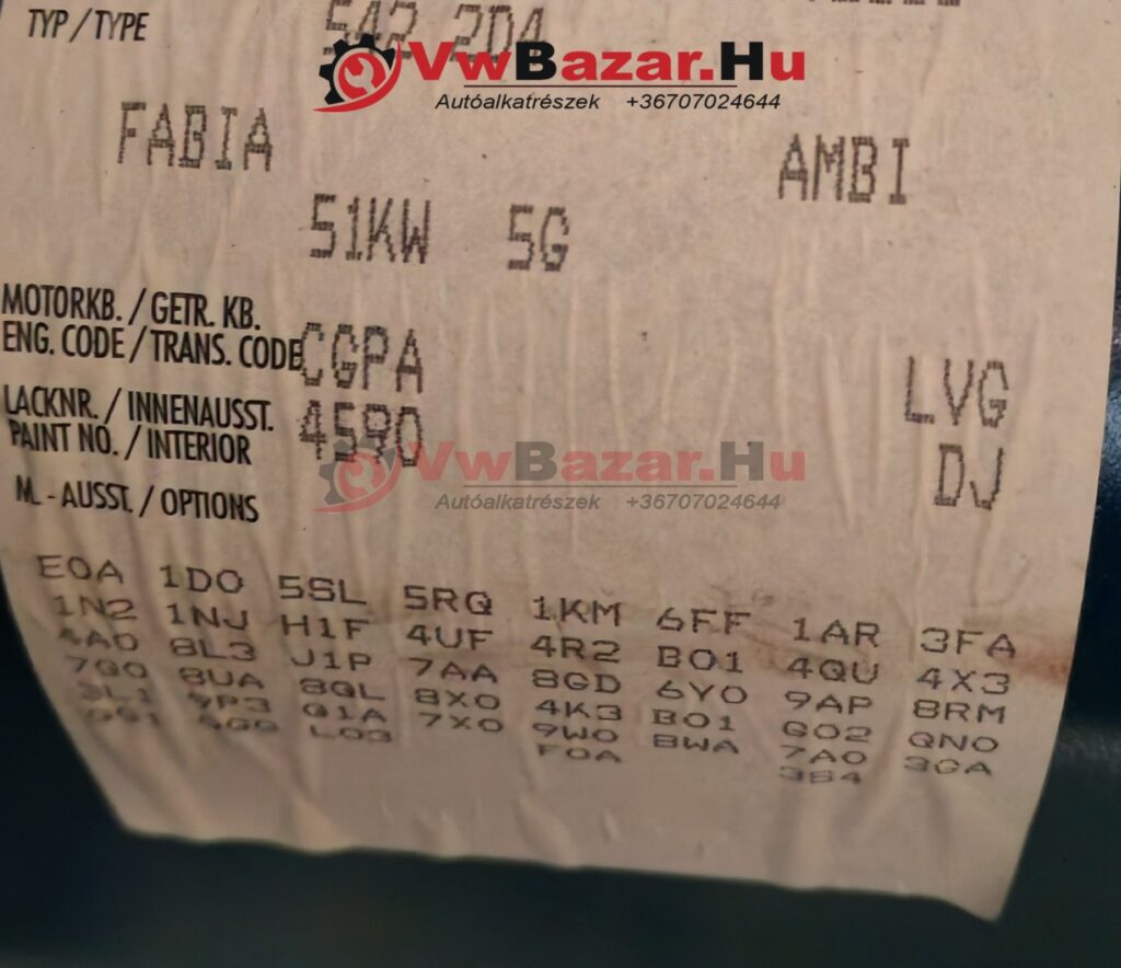 CGPA Motor VW AUDI SEAT SKODA