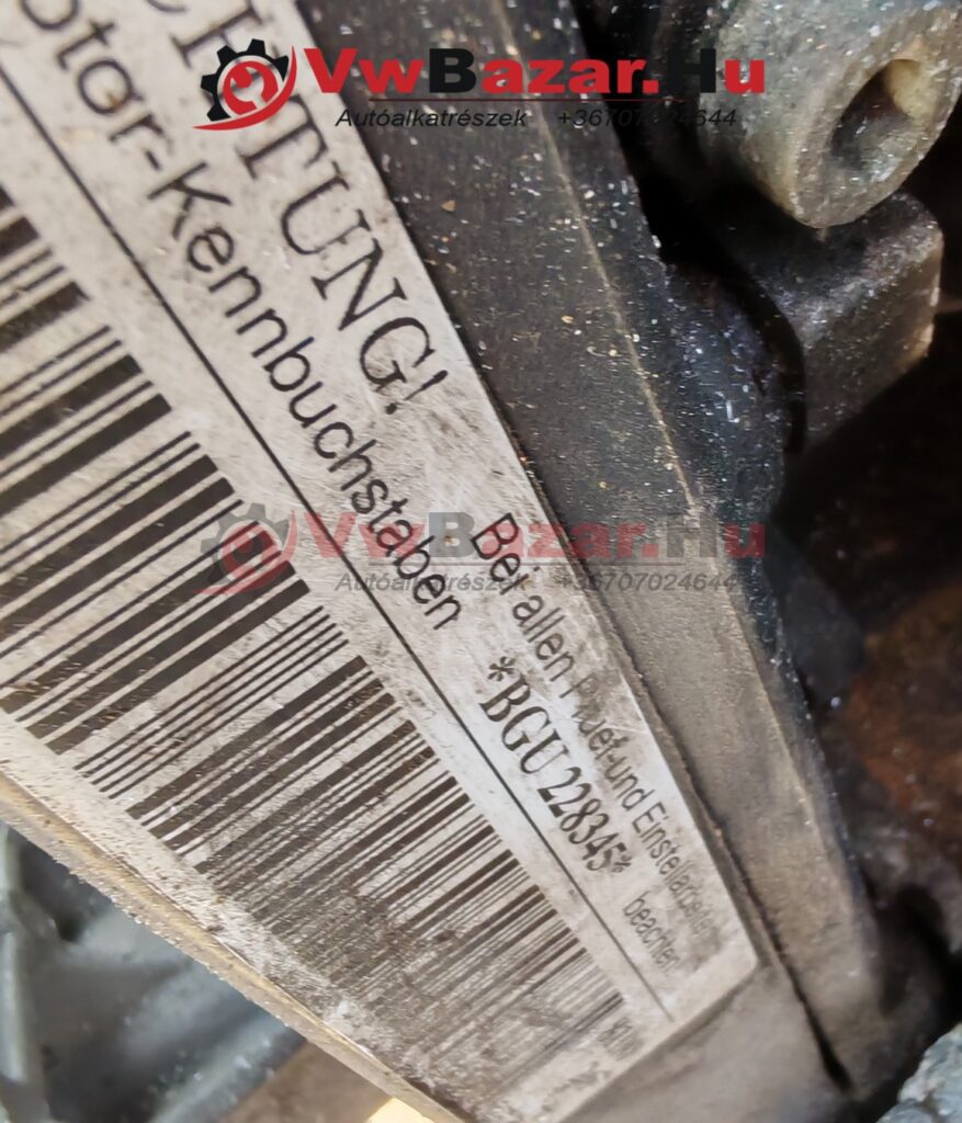 BGU Motor VW AUDI SEAT SKODA