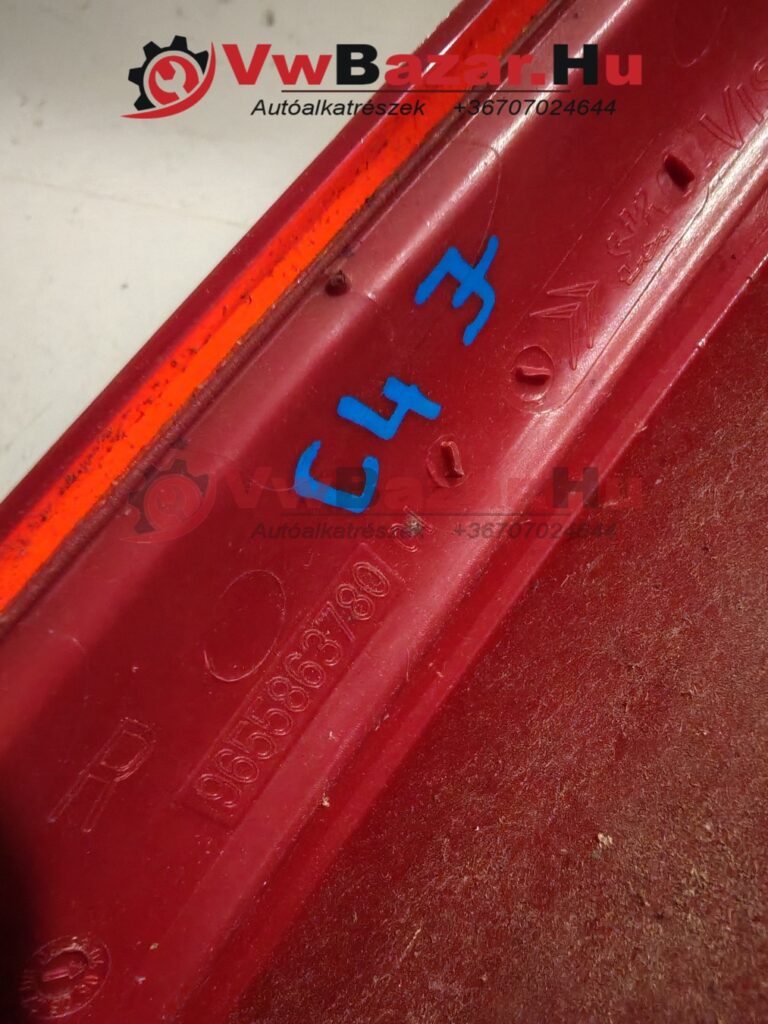 Hátsó lámpa jobb Citroen C4 965586378001
