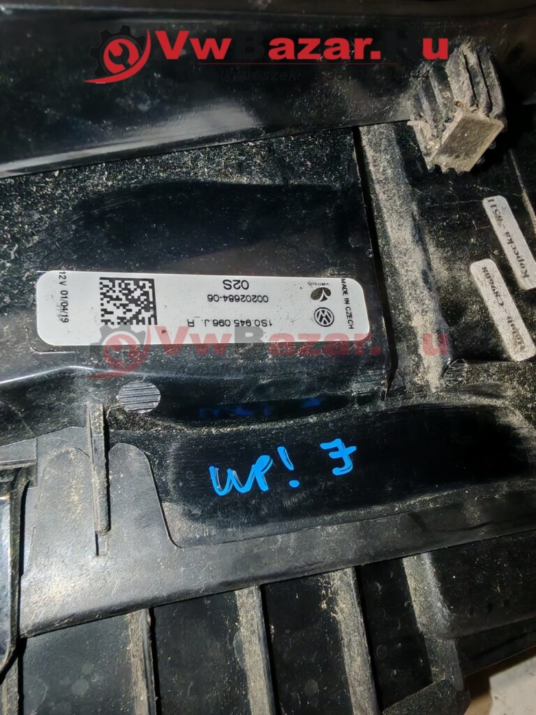 Hátsó lámpa jobb VW Up! 1s0945096J