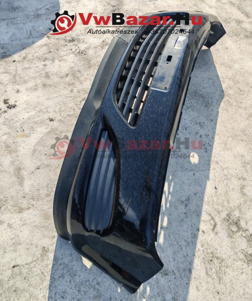 Első lökhárító Opel Astra H lámpamosós fekete