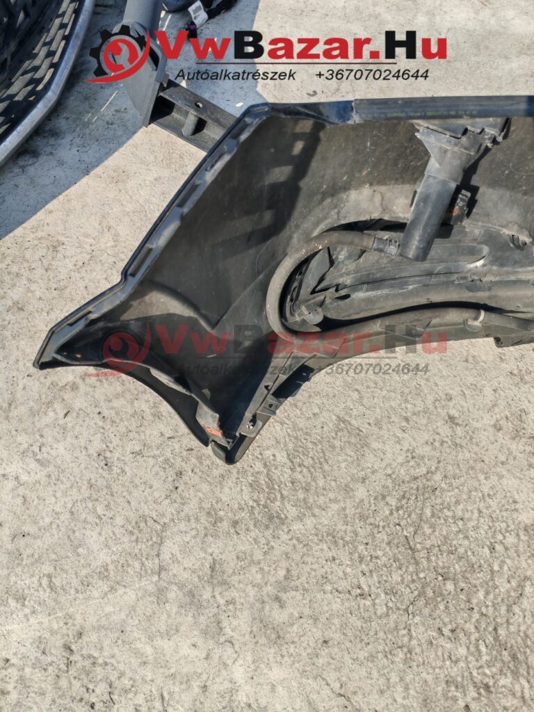 Első lökhárító Opel Astra H lámpamosós fekete