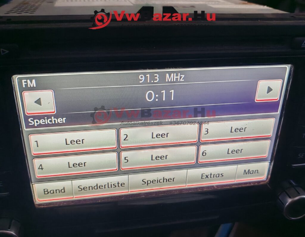 Autórádió Navi autórádió RNS 510 VW