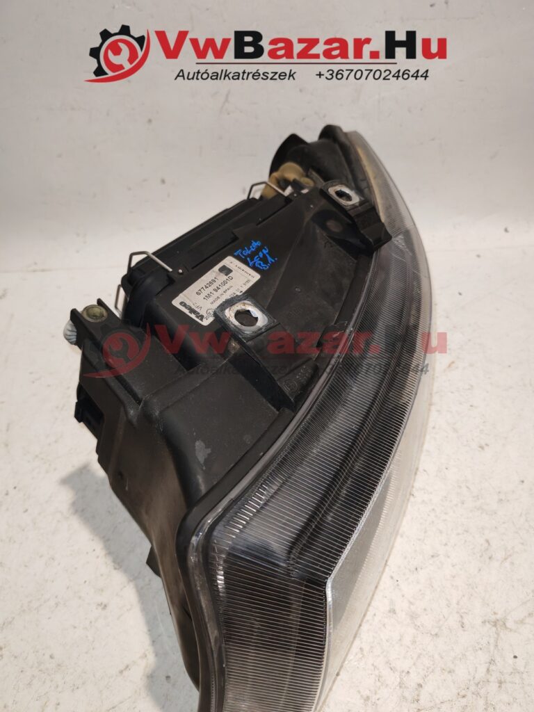 Első fényszóró bal SEAT Toledo, Leon 1m1941001d