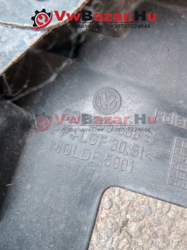 Homlokfal, zárhíd VW POLO 9N3 6Q0805588S