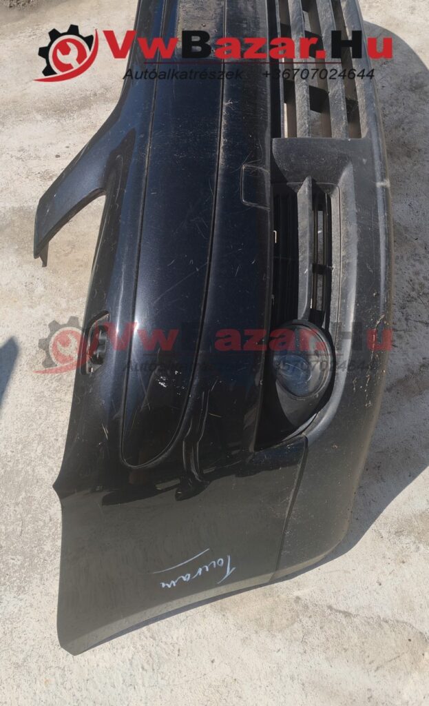 Első lökhárító VW TOURAN fekete 1T0807221
