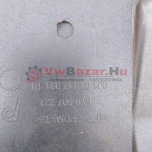 Első lökhárító SKODA FABIA I  6y0807221