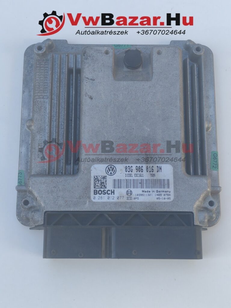 Motorvezérlő AUDI A4 B7 03g906016dn