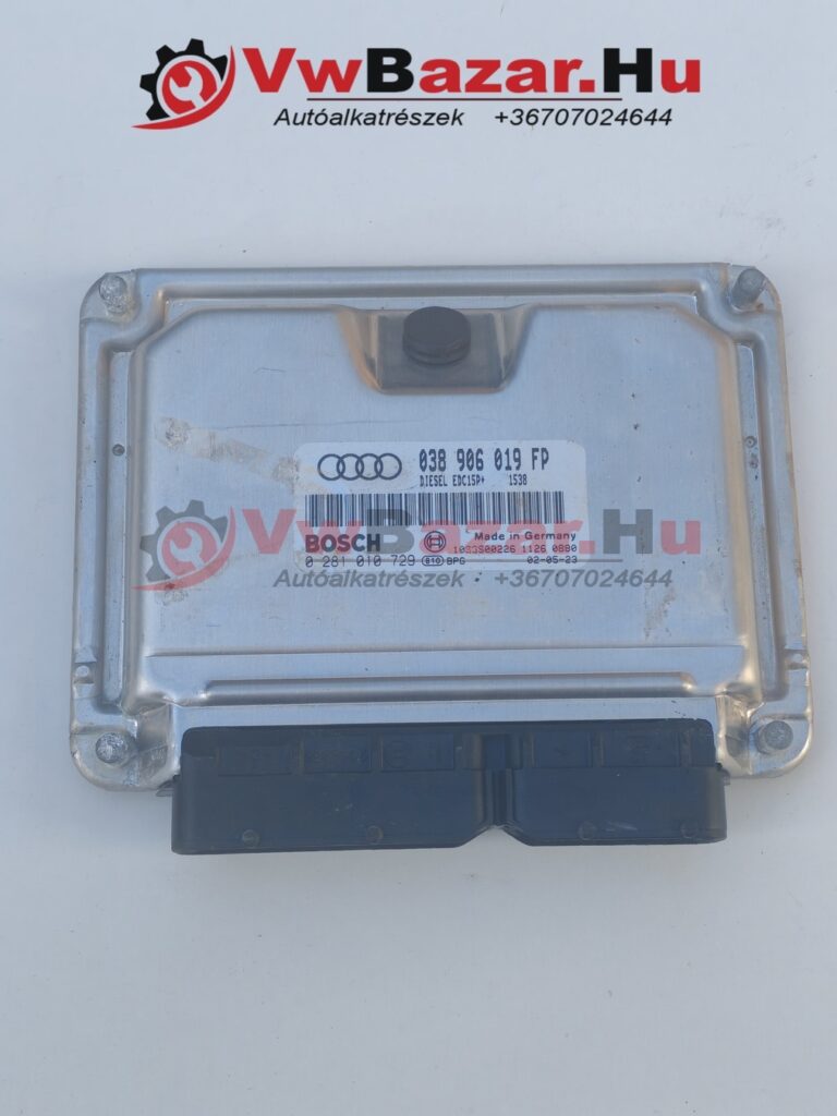 Motorvezérlő AUDI A4 038906019fp