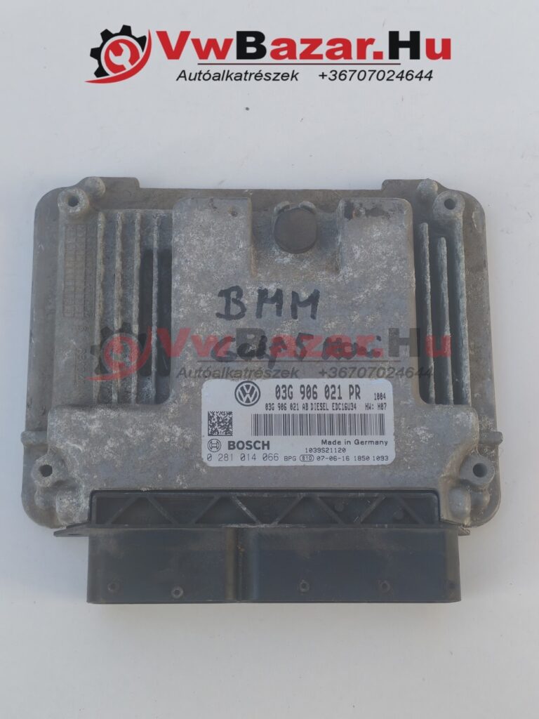 Motorvezérlő BMM VW GOLF V 03g906021pr