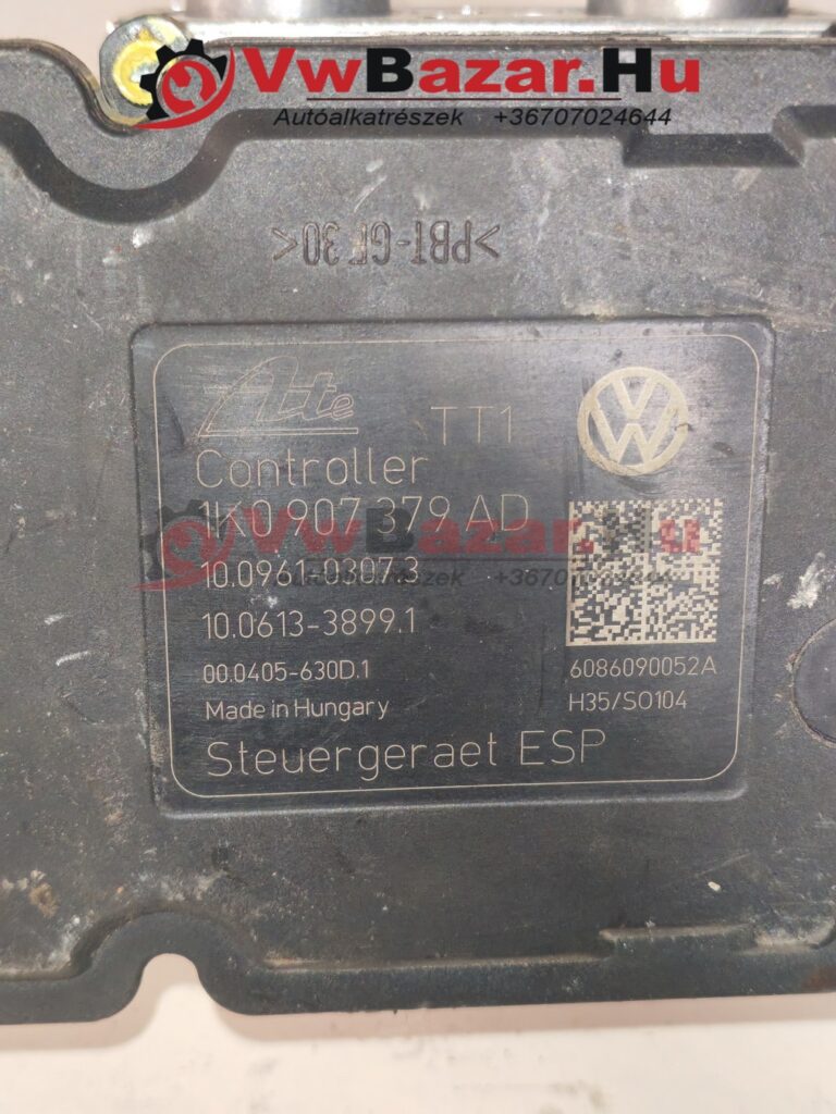ABS vezérlő egység VW-AUDI-SEAT-SKODA 1K0614517BD ; 1K0907379AD