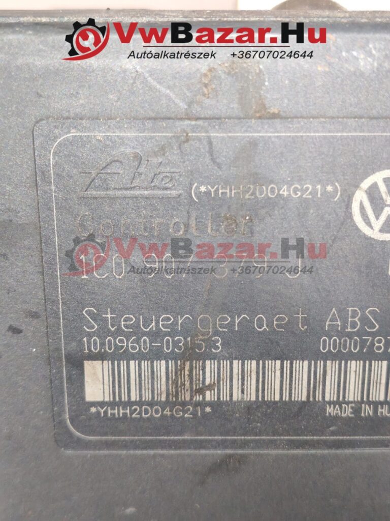 ABS vezérlő egység VW GOLF IV 1J0614117E ; 1C0907379J