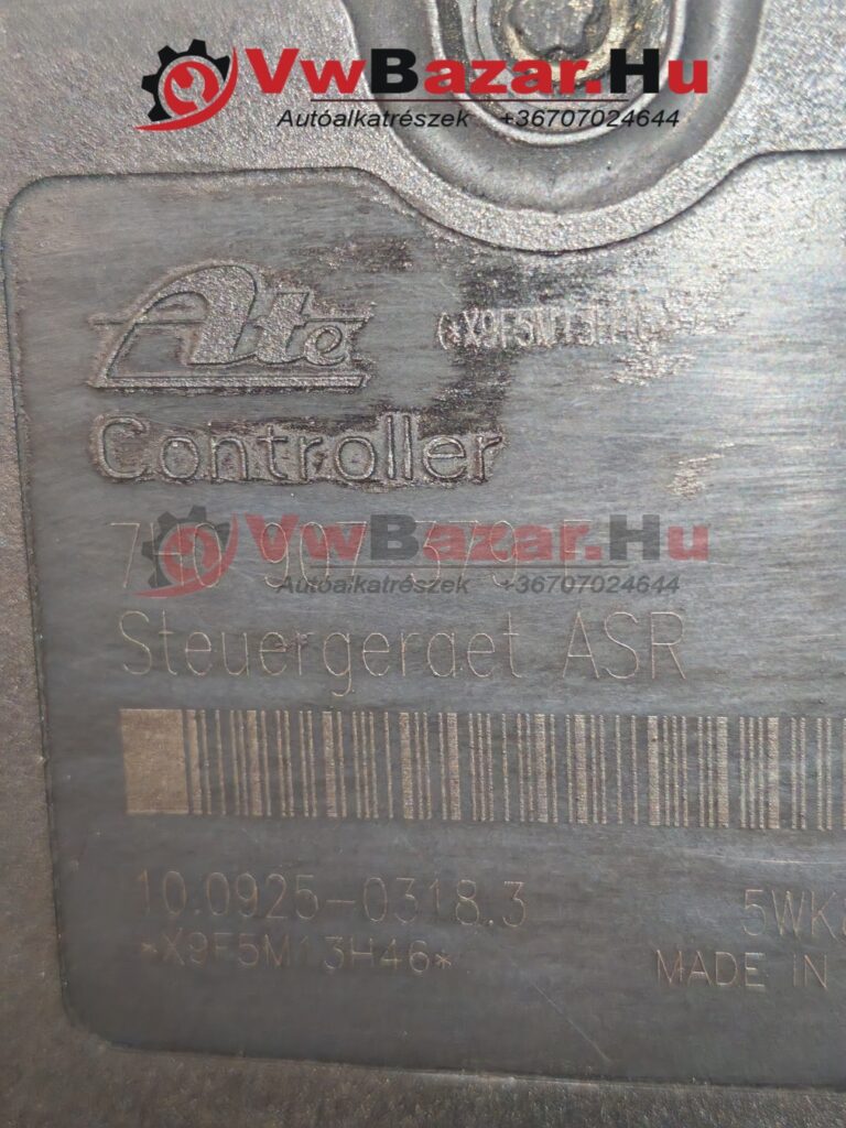 ABS vezérlő egység VW T5 7H0614111E ; 7H0907379E