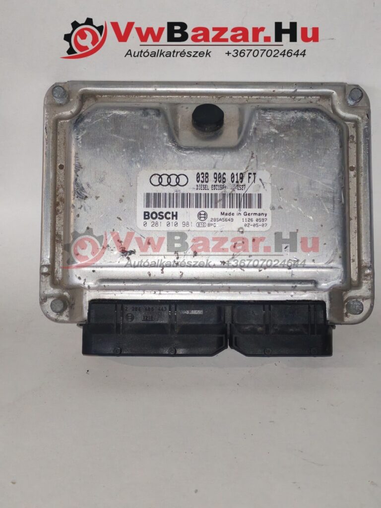 Motorvezérlő AUDI A3 038906019FT