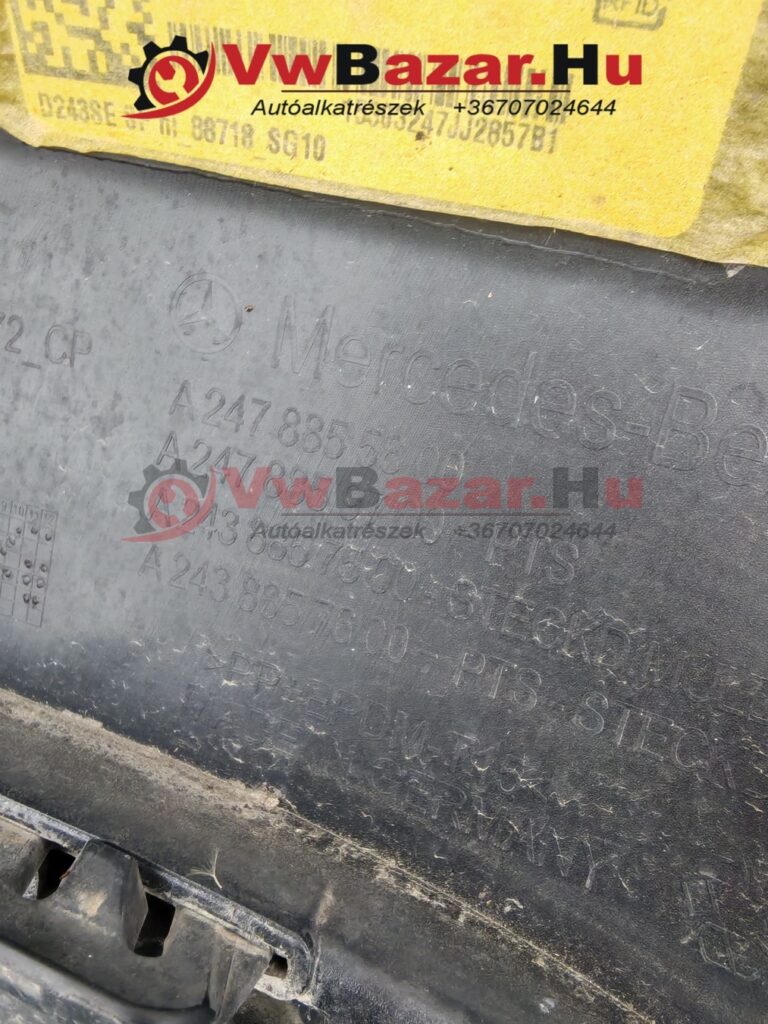 Hátsó lökhárító MERCEDES a243 A2438858303 9696