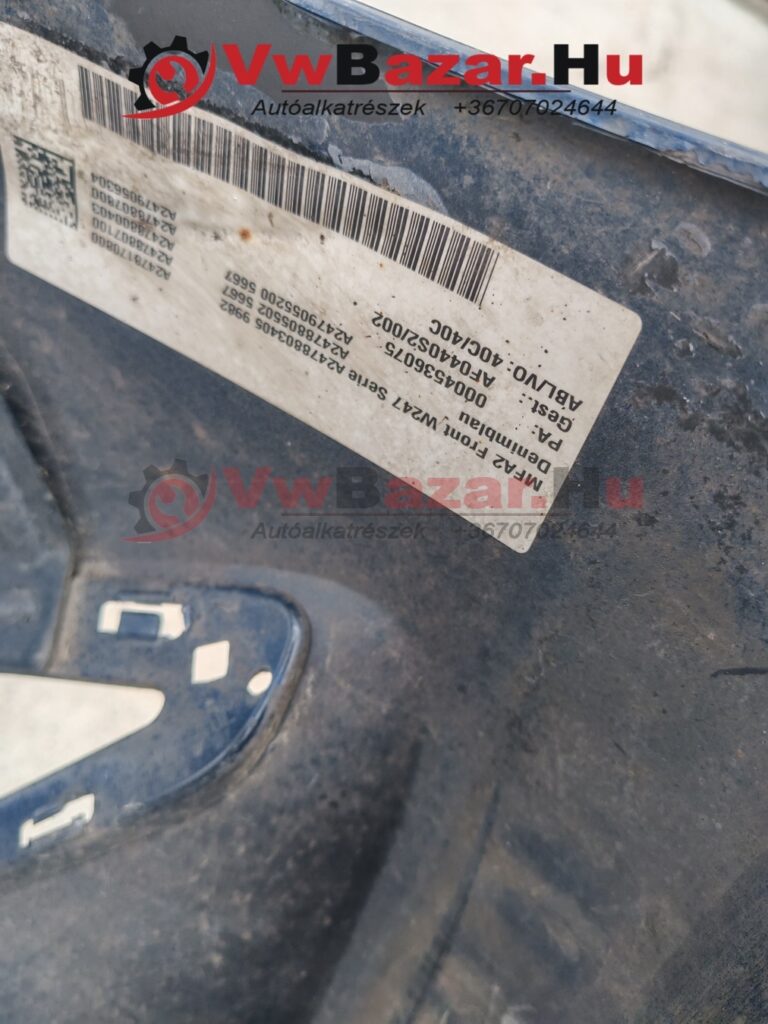 Első lökhárító MERCEDES B CLASS A2478855300