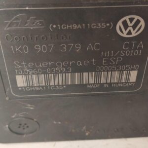 ABS vezérlő egység VW TOURAN 1K0614517AE ; 1K0907379AC