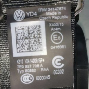 Biztonságiöv VW T5 TRANSPORTER 7e0 857 706 a