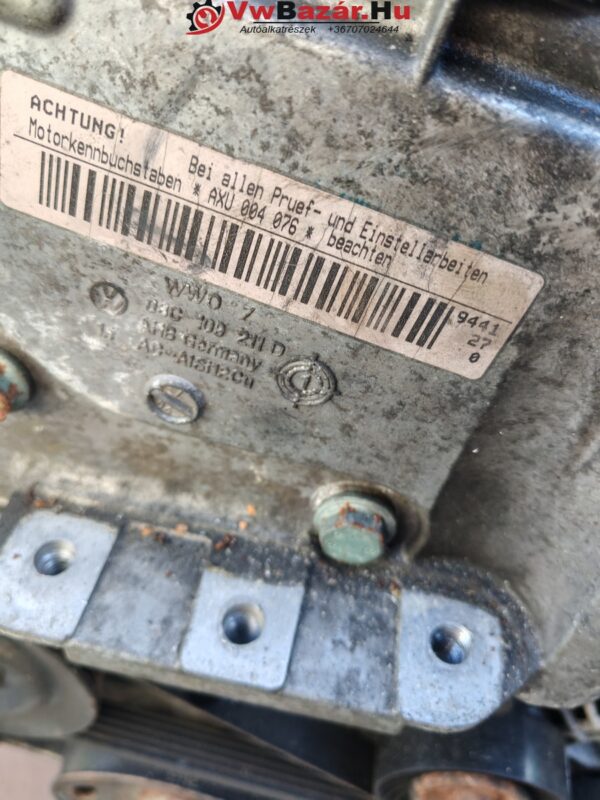 AXU Motor VW AUDI SEAT SKODA AXU 1.4 fsi motorblokk hengerfejjel 229