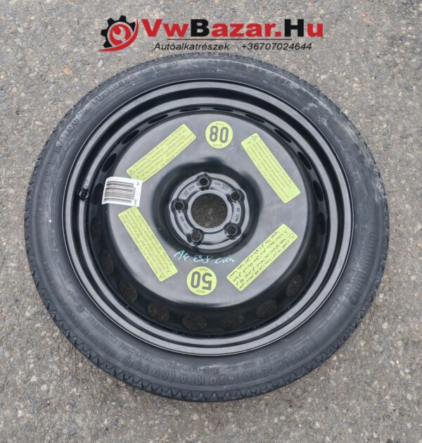 Mankókerék pótkerék Audi A4 B8 8k0601027d